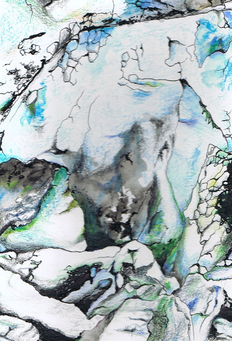 Franz Josef Blue Hole Painting