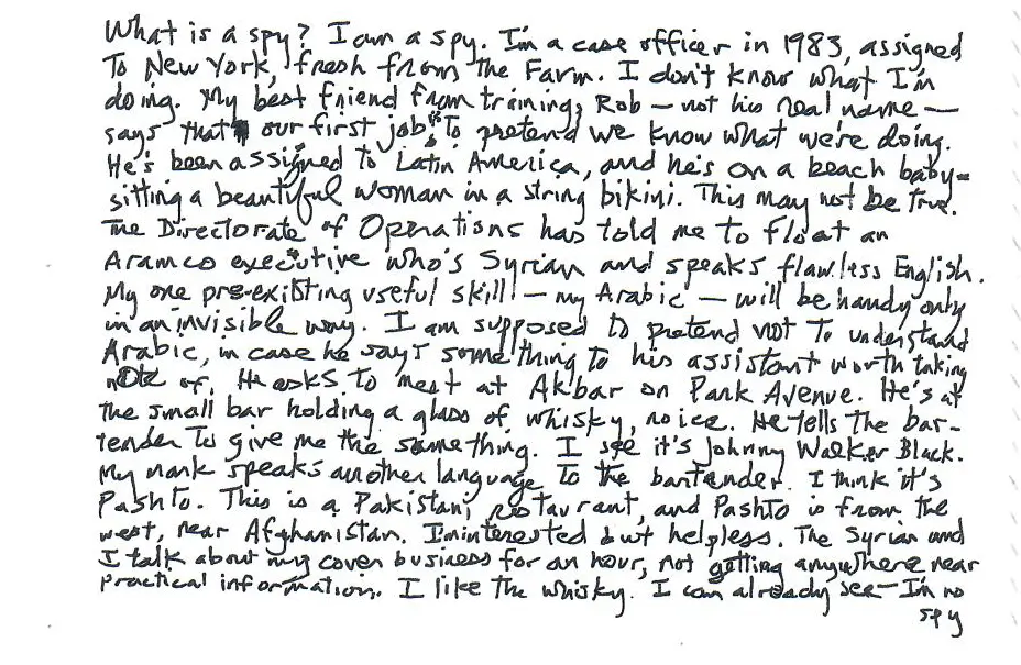Handwritten note