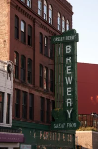 Brick brewery