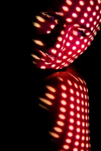 close up photography of a woman