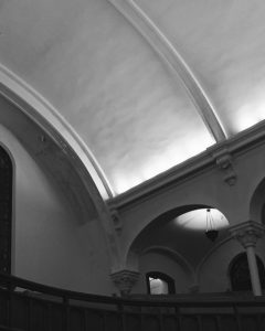 arched ceiling