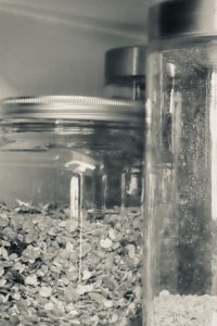 Glass jars